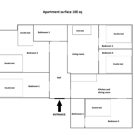 Apartment Location Topolowa Street *